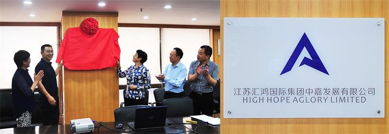 匯鴻中嘉公司舉行VIS視覺識(shí)別系統(tǒng)和新LOGO啟用儀式