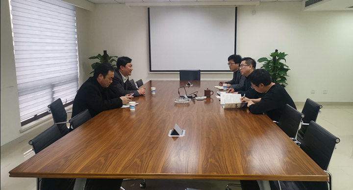 泗陽經濟開發(fā)區(qū)意楊產業(yè)科技園區(qū)領導一行到訪匯鴻亞森公司參觀交流